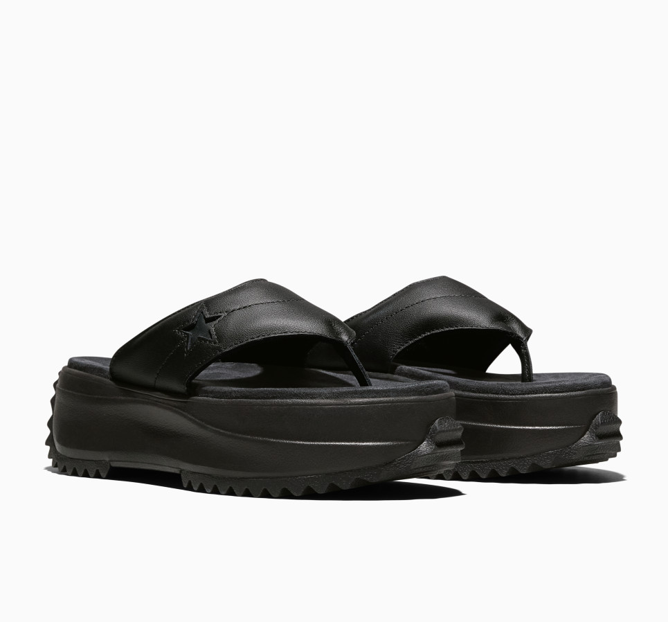 Run Star Sandal Platform Leather