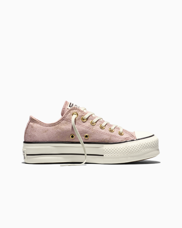 Chuck Taylor All Star Lift Platform Metallic Twill