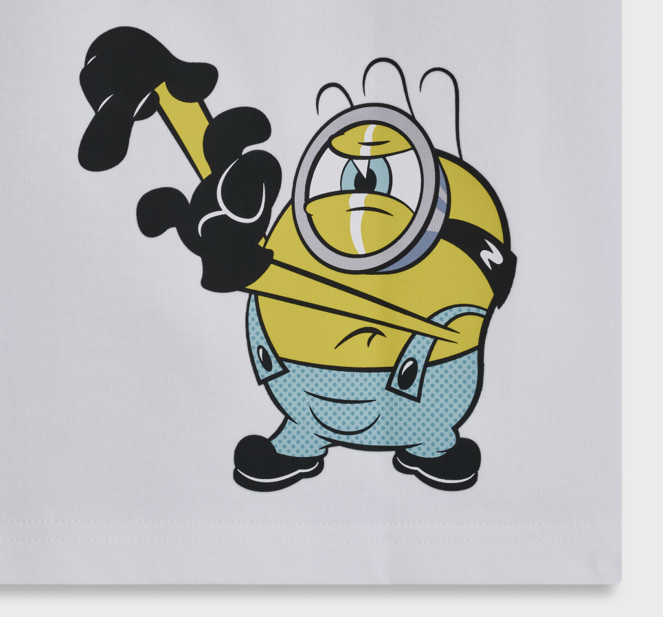 Converse x Minions Logo T-Shirt