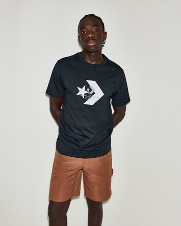 Star Chevron Script Tee