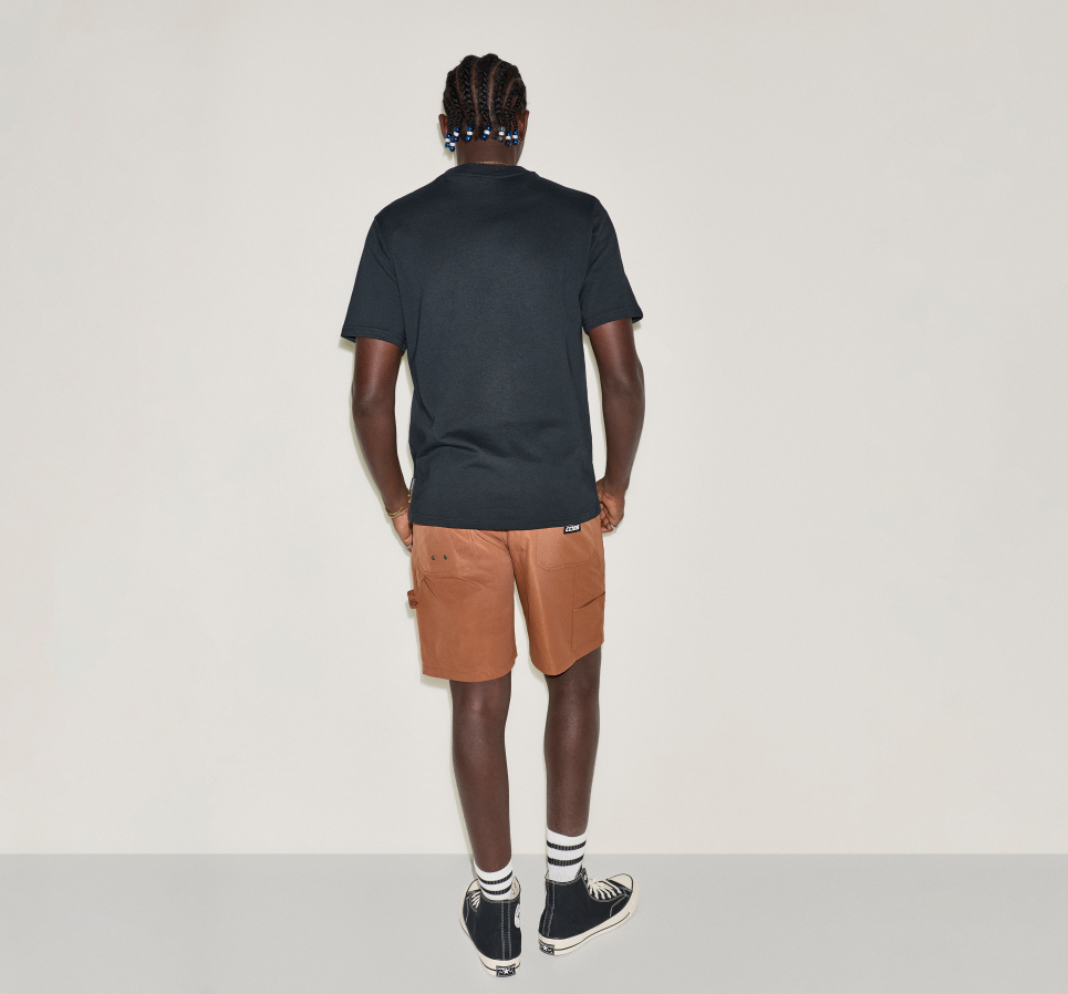 CHEV SCRIPT TEE