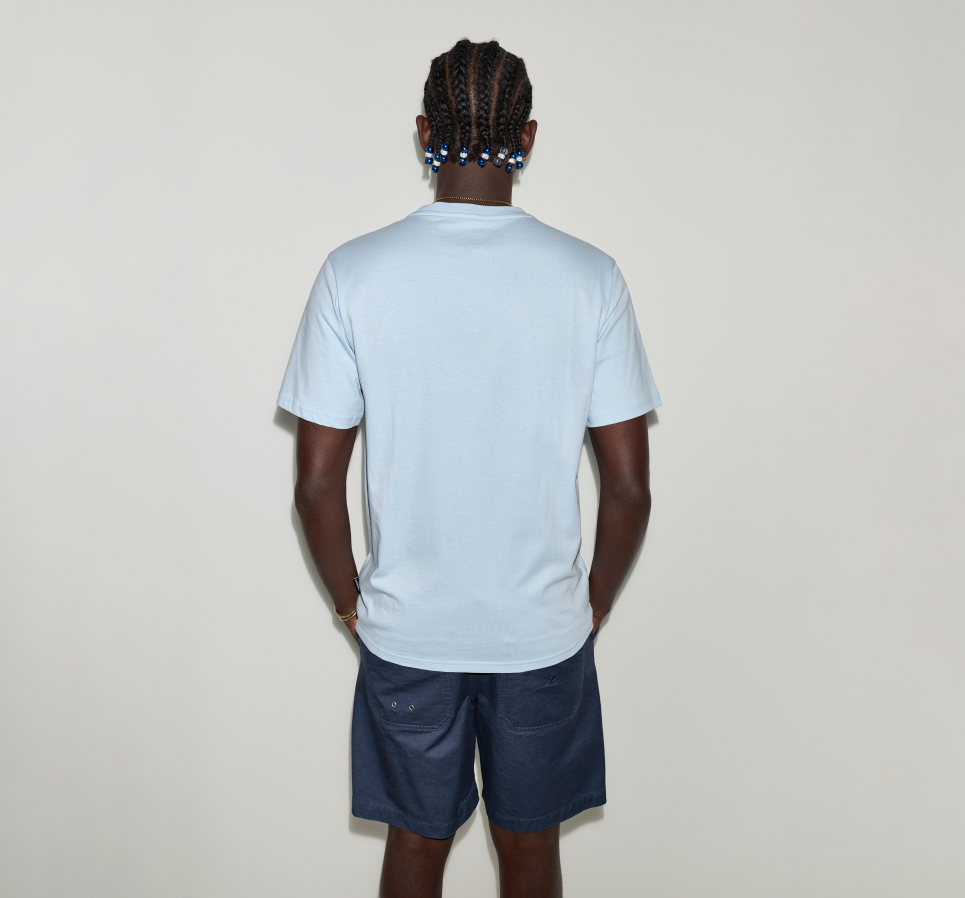 CHEV SCRIPT TEE