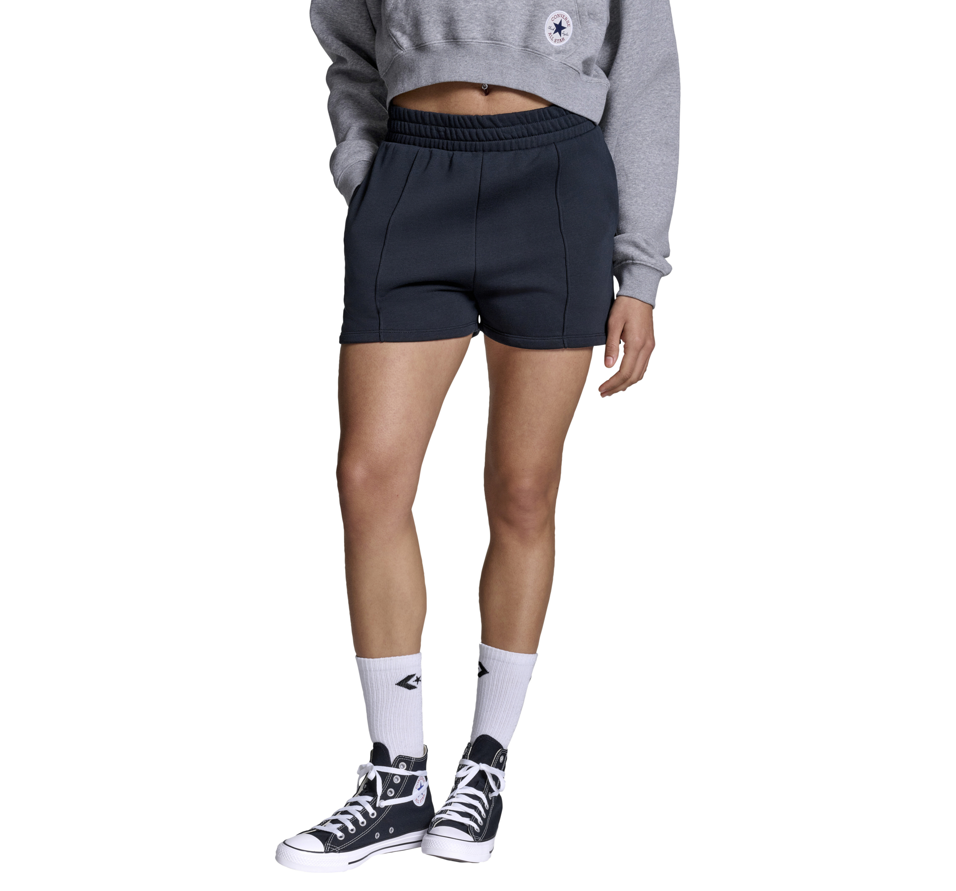 Star Chevron Embroidery Short