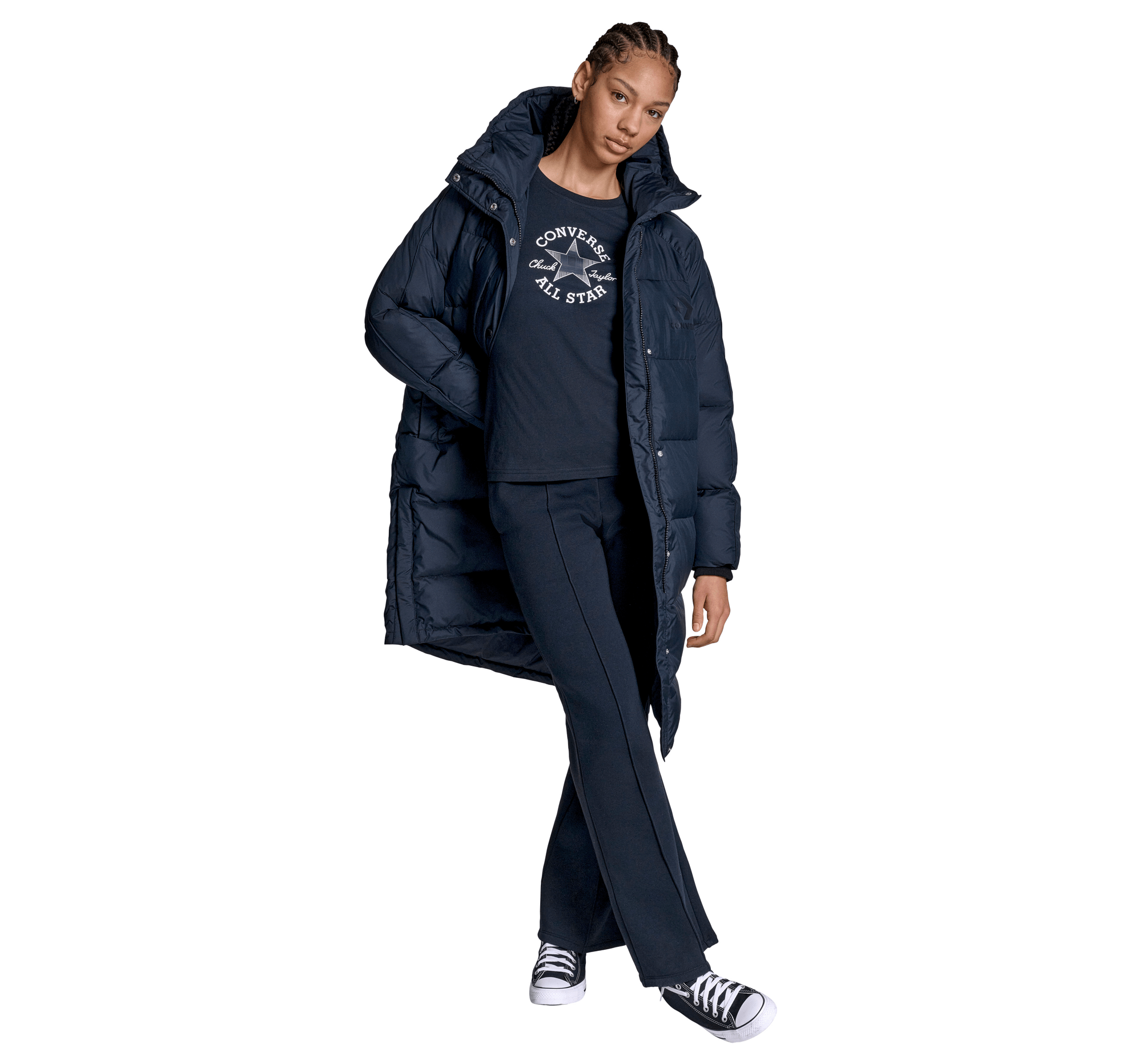 Яке Hooded Puffer Coat