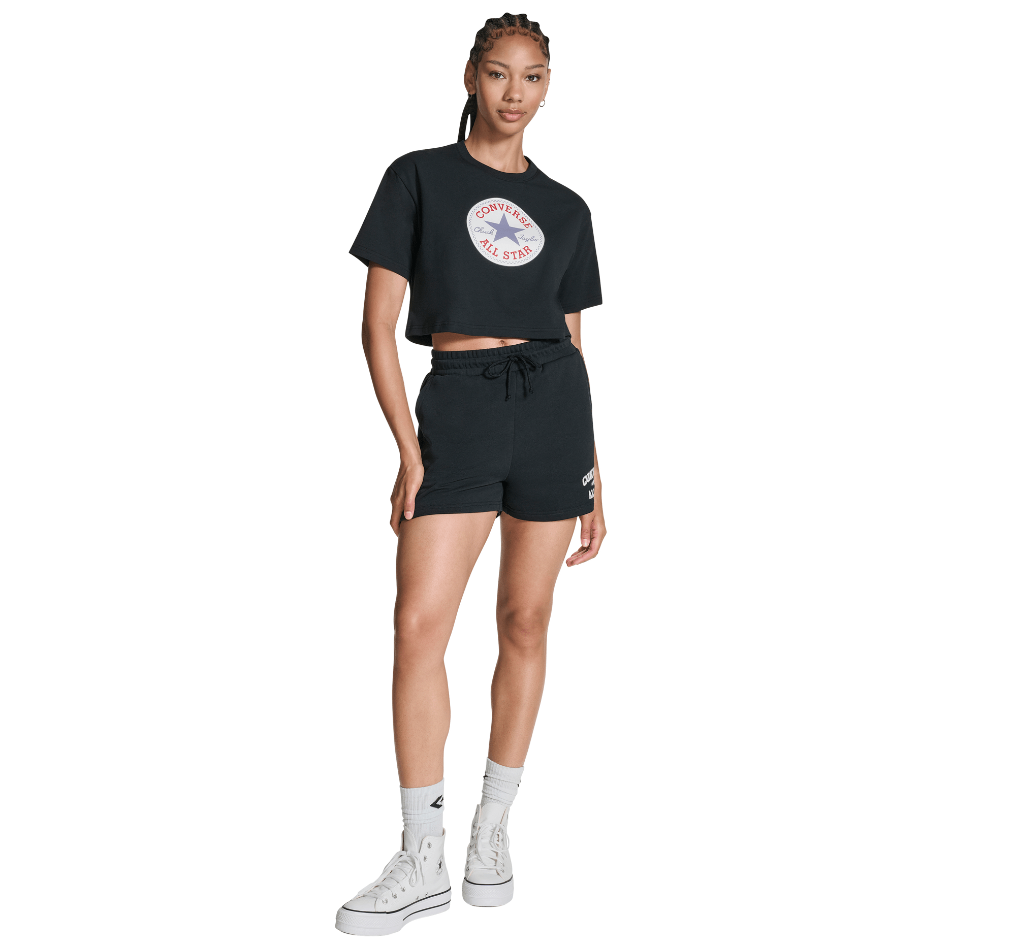 Chuck Taylor All Star Patch Cropped T-Shirt
