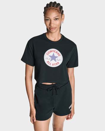 Chuck Taylor All Star Patch Cropped T-Shirt