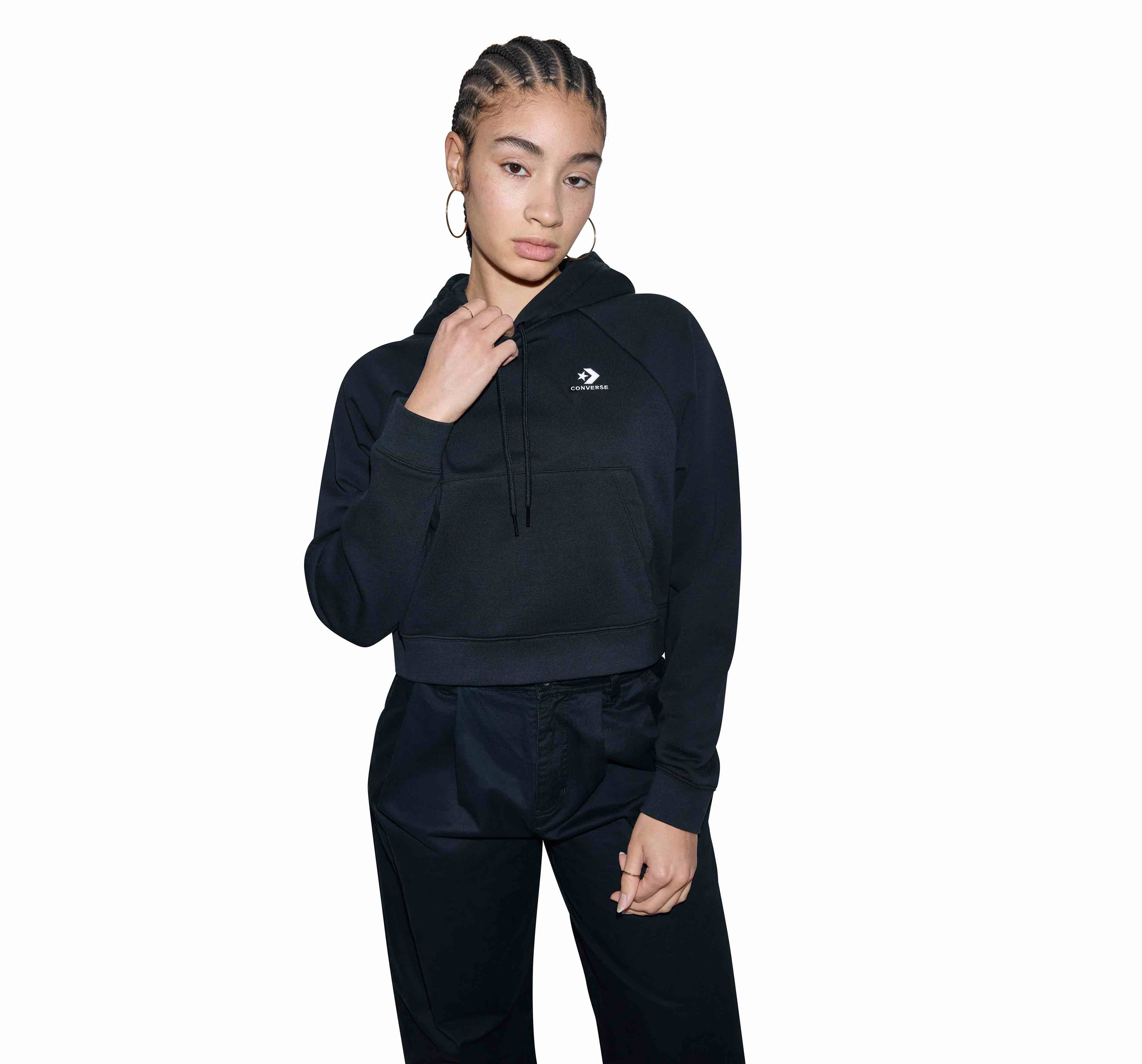 Star Chevron Embriodery Hoodie