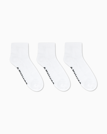 3-Pack Wordmark Quarter Socks