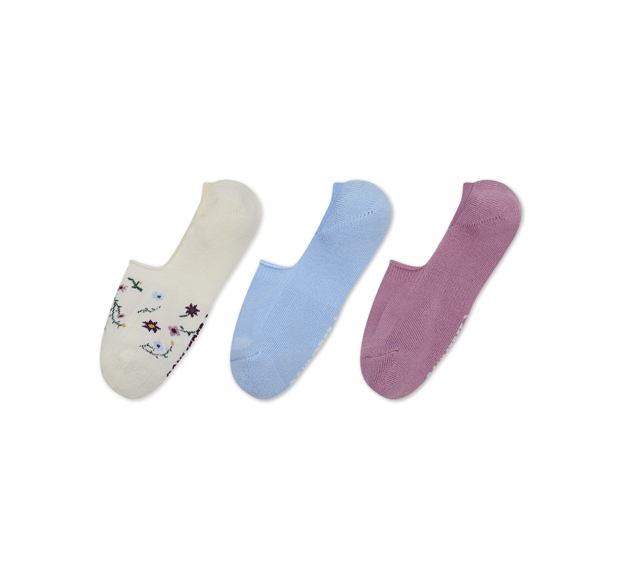 3-Pack Printed Liner Socks