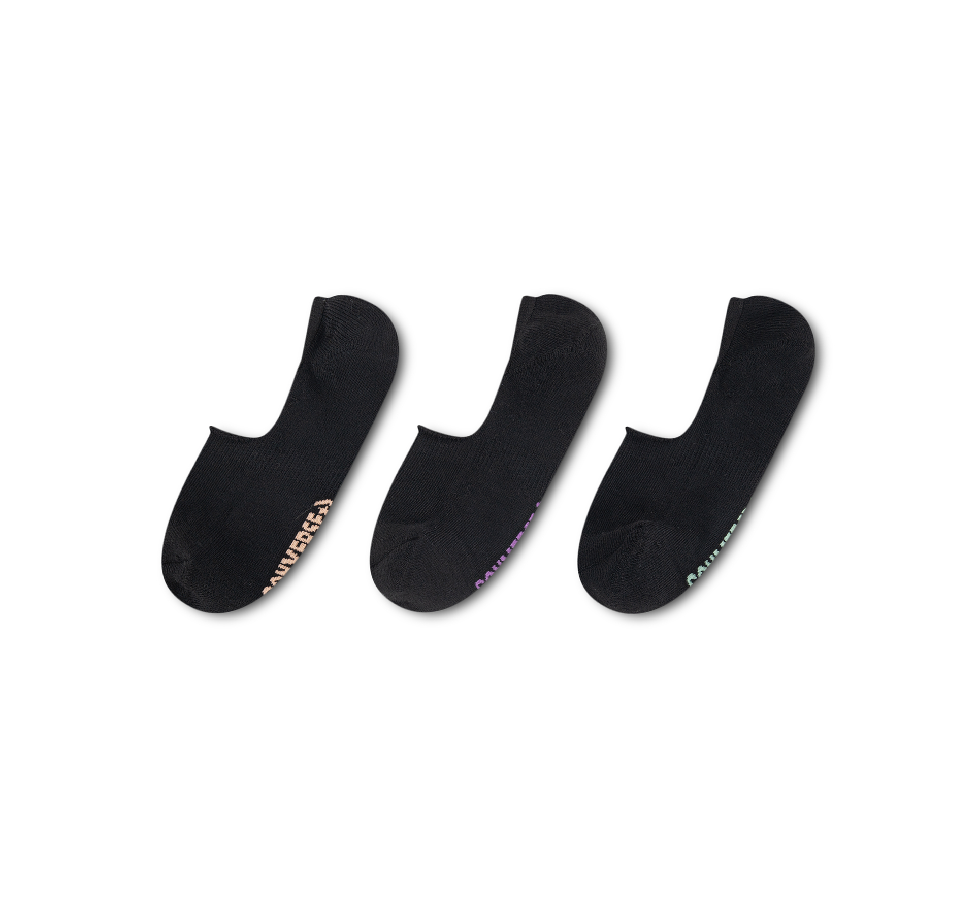 3‑Pack Foundational Liner Socks