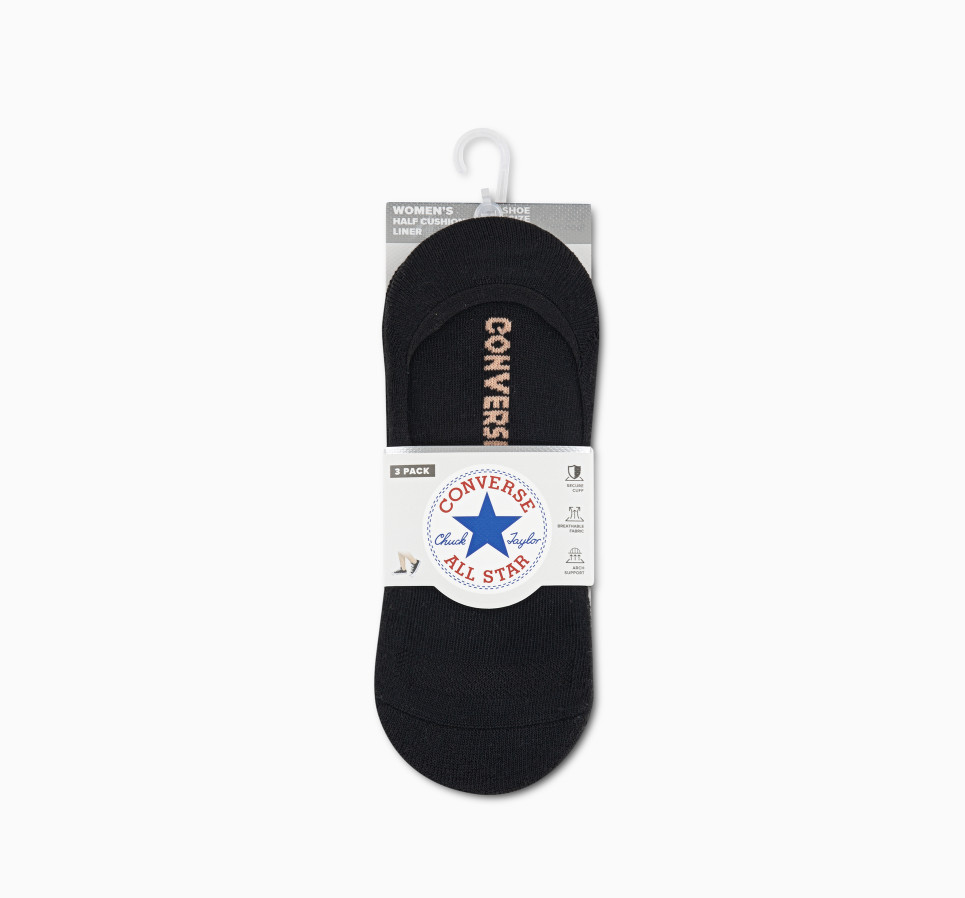 3‑Pack Foundational Liner Socks